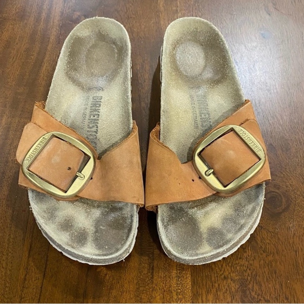 Birkenstock Brown Leather Sandals